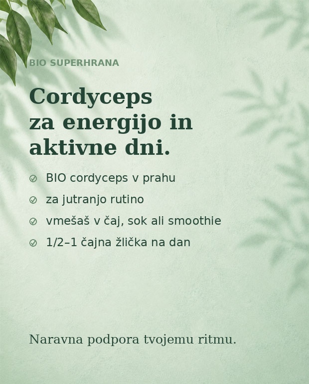 CORDYCEPS v prahu (BIO), 125g - slika 2